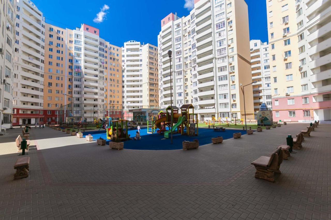Comfortable Apartment With A Panoramic View Кишинёв Экстерьер фото